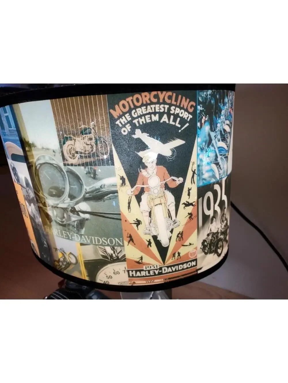Harley Davidson Motorcycle Lamp